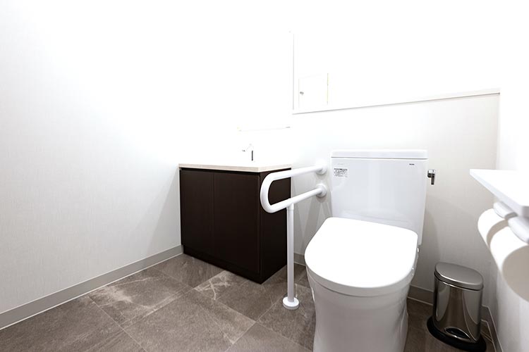 バリアフリーのお手洗い
